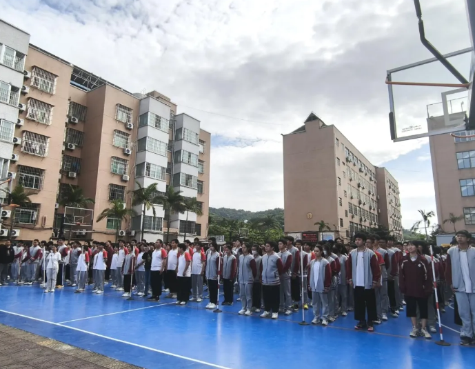【超德德育】英雄花开燃激情 战鼓擂动昂斗志 | 学业水平考试誓师，我校学子整装待发