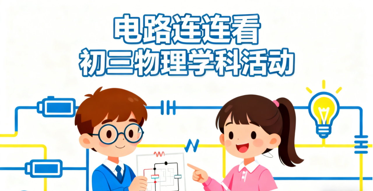 【超德教研】理论接轨实践:初三学子实验室上演“电路快接”,40分钟决出16位小能手